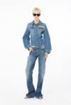 Jeans stretch modello flare vintage - 3