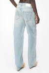 Jeans modello boyfriend vintage chiaro - 4