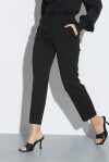 Pantaloni cigarette fit in punto stoffa - 3