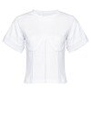 T-shirt effetto bustier - 1
