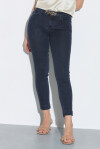 Fitted jeans with belt - 4