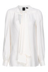 Blusa misto seta con fusciacca - 1