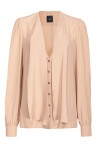 Blusa misto seta con fusciacca - 1