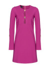 Short A-line dress with buttons - 1