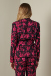 Floral patterned printed blazer - 4