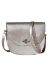 Tolfa model bag in silver leather - 1