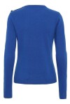 Cashmere sweater with jewel buttons on the shoulder - 2