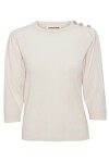 Cashmere sweater with jewel buttons - 1
