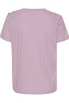 T-shirt con applicazione gioiello sulla spalla - 2