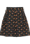 Patterned skirt with bow belt - 2
