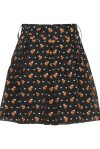 Patterned skirt with bow belt - 2
