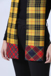 Sciarpa in lana double-face in tartan - 2