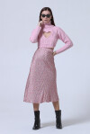Long floral print skirt - 3