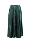 Long houndstooth patterned skirt - 2