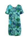 A-line patterned garden dress - 1