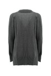 Cardigan con bottoni effetto madreperla - 2