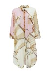 Patterned shirt model caftan - 1