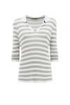 Striped polo shirt - 1