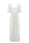 Vestito Gipsy con ricamo multicolore - 1