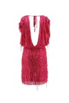 Mini dress with sequin fringes - 2