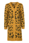 Spotted maxi cardigan - 1