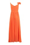 Creponne long dress with stole - 2