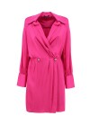 Short dress with jewel buttons - 1
