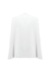 Blazer modello cappa con spilla - 2