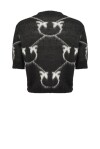 Maglia corta jacquard monogram - 2