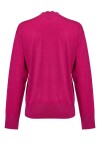 Pullover scollo a V con ricamo - 2