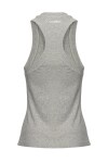 Lurex ribbed armhole tank top - 2