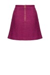 Mini skirt in bouclé mat - 2