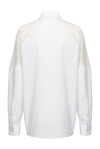 Camicia con inserti di pizzo - 2