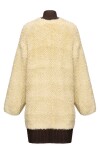 Cardi-coat in eco pelliccia - 2