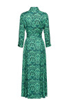 Long shirt dress with floral print - 2