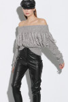 Maglia con frange - 1