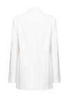 Blazer monopetto in crêpe stretch - 2