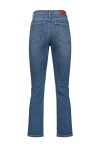 Jeans modello bootcut in denim stretch - 2