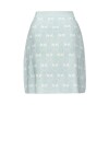 Pencil skirt monogram lurex - 2