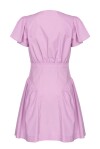 Short dress in cotton poplin - 2