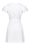 Short dress in cotton poplin - 2