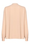 Blusa misto seta con fusciacca - 2
