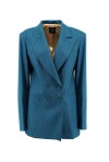 Blazer doppiopetto gessato - 1