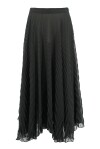 Long pleated skirt - 1