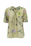 Floral printed blouse - 1