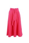 Long striped skirt - 1
