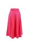 Long striped skirt - 2