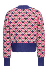 Cardigan stampa fiore liberty - 2