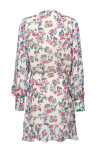 Floral print crossover dress - 2