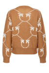 Pullover jacquard fantasia monogram - 2